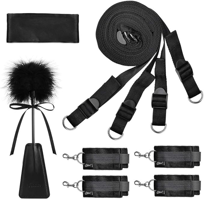 Bed BDSM Sex Straps Set