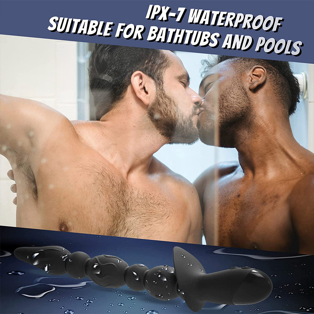 Silicone Vibrating Anal Beads