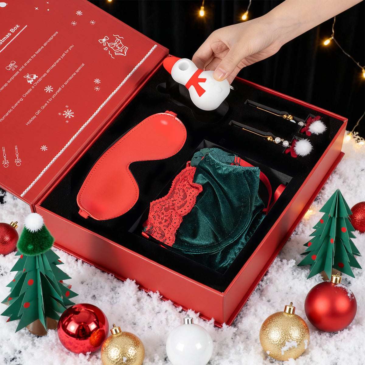 Naughty & Nice Christmas Box (4-Piece Set)
