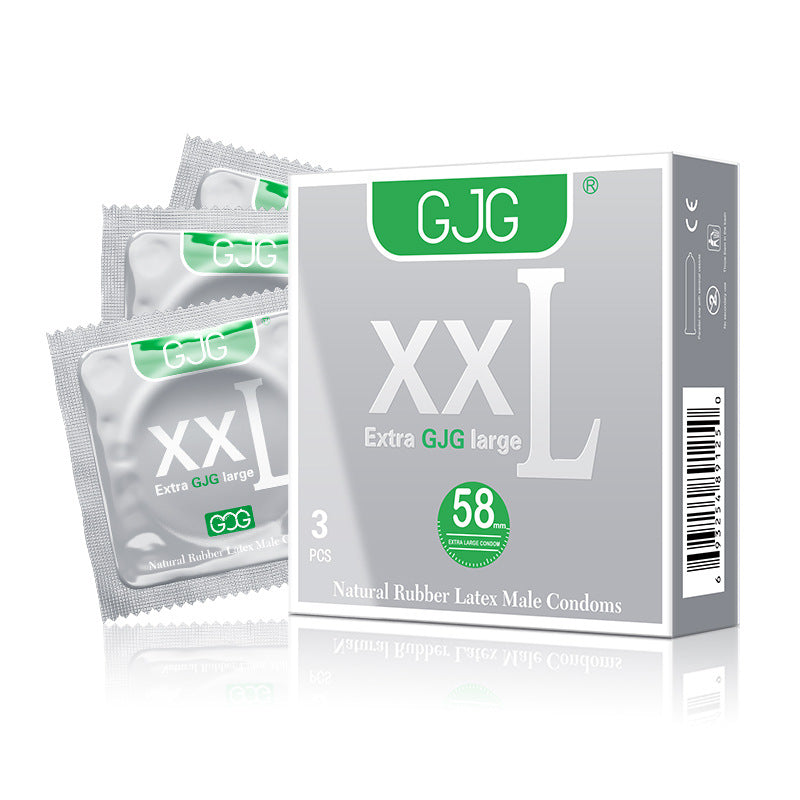 3 Count 58mm Lubricated  Condoms