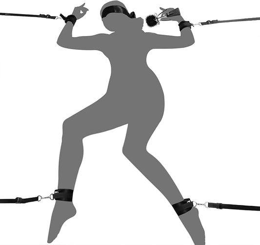 Bed BDSM Sex Straps Set