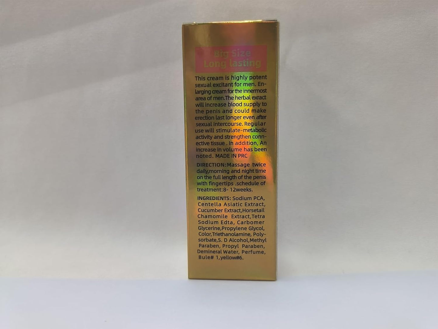 Men Longer Thicker Penis Energy Massage Essential Oil