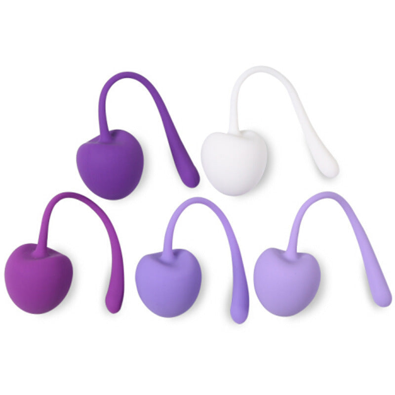 Cherry Kegel Balls - 5Pcs Vaginal Bladder Tightening Kegel Ball Exercise Weights Ben Wa Balls