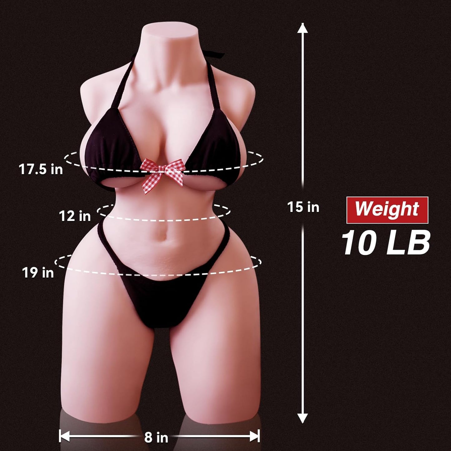 10lb Male Sex Torso Toys