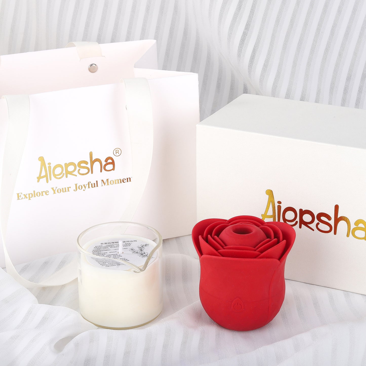 Rose Aromatherapy - The Sensual Gift Box for Romance & Relaxation