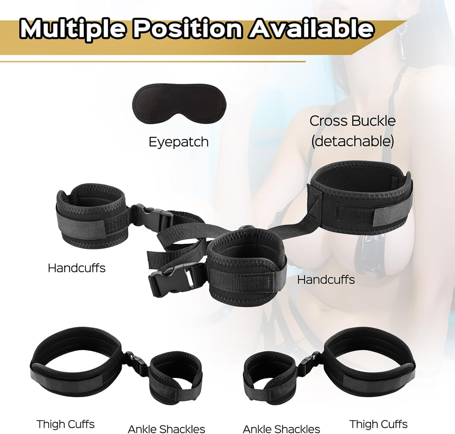 Bondage BDSM Restraints Set