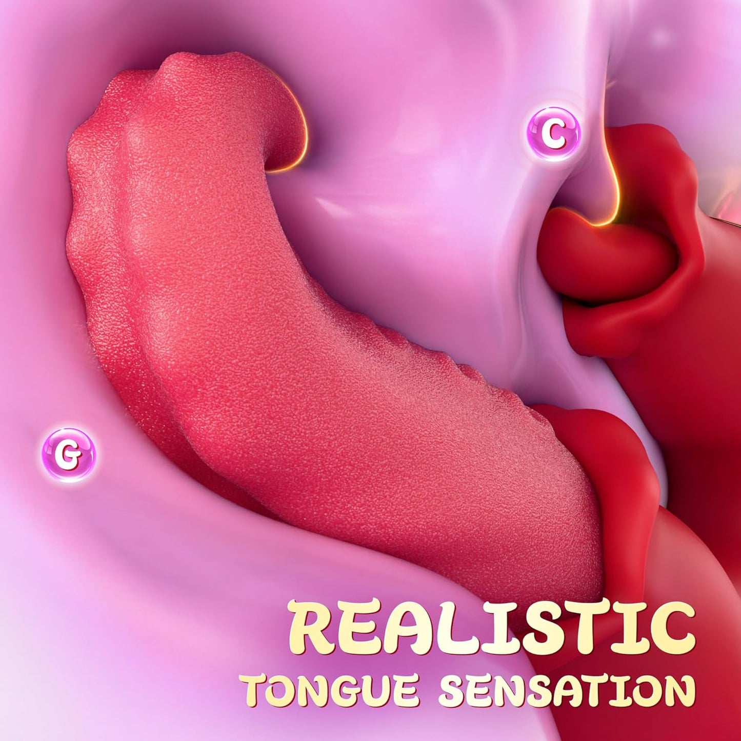 Realistic Dual-Tongue & Lip Vibrator