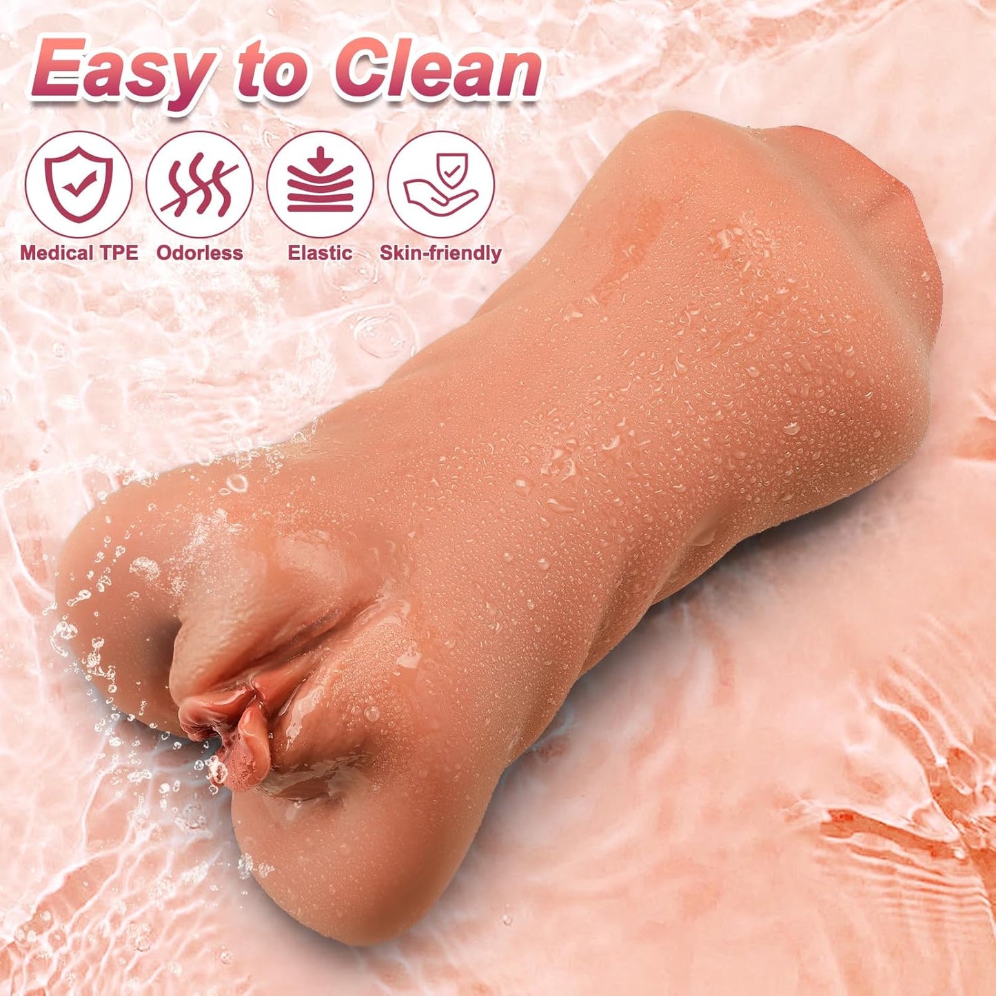 3 in 1 Pocket Pussy Male Masturbator