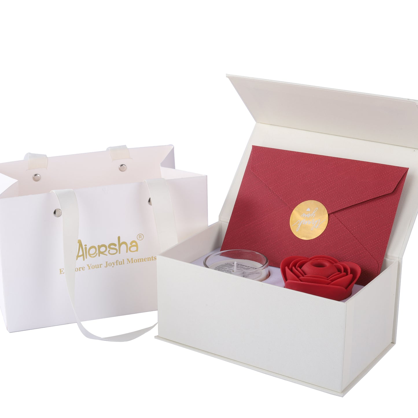 Rose Aromatherapy - The Sensual Gift Box for Romance & Relaxation