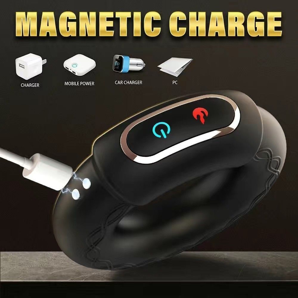 9 Vibrations with Heating Penis Ring