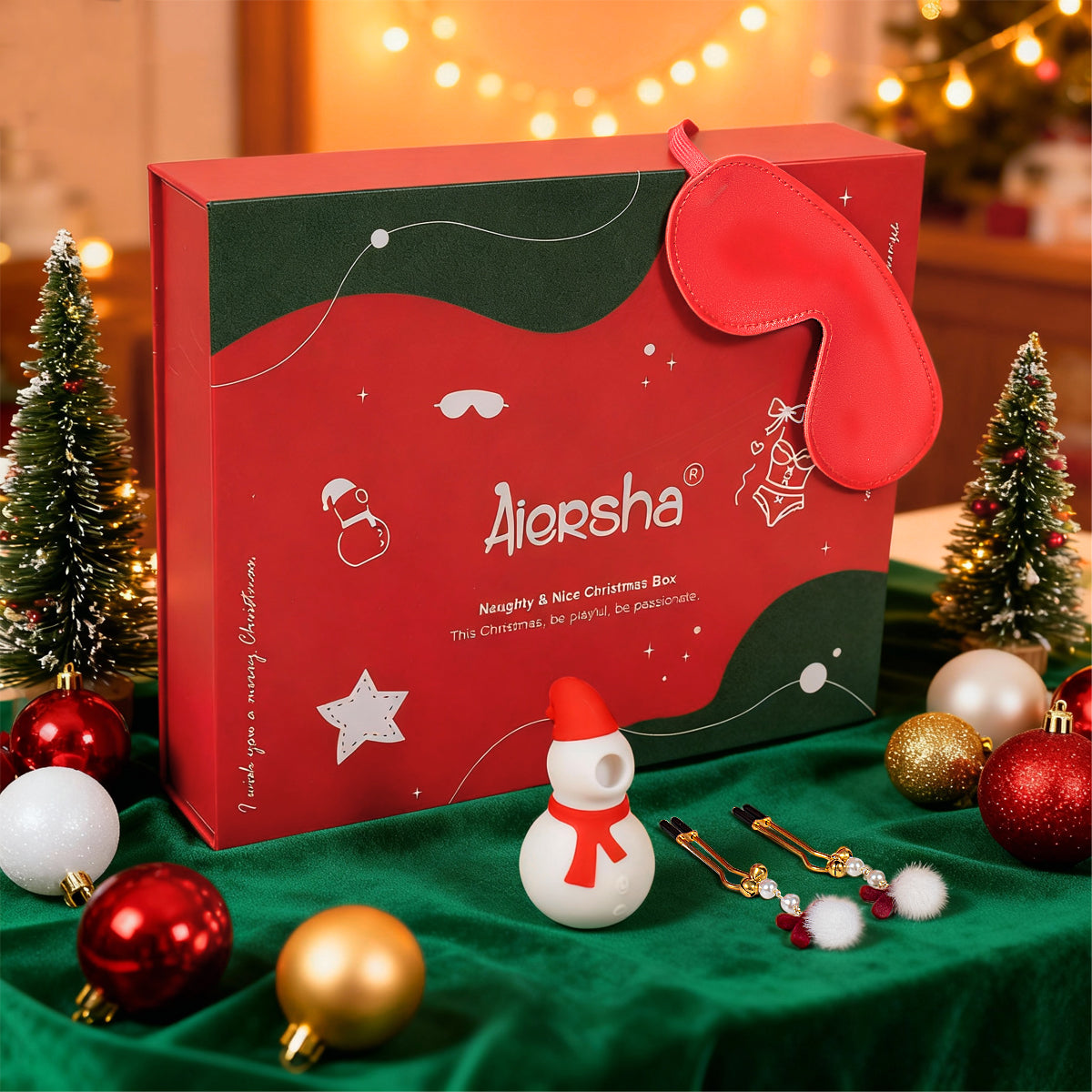 Naughty & Nice Christmas Box (4-Piece Set)