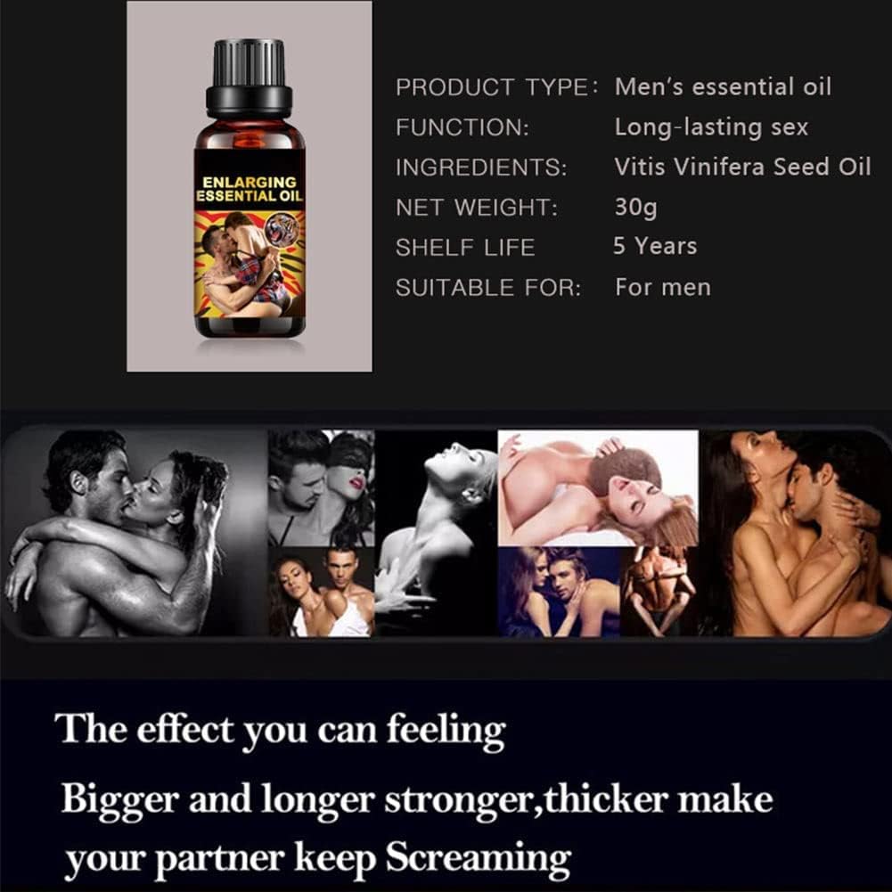 Men Longer Thicker Penis Energy Massage Essential Oil