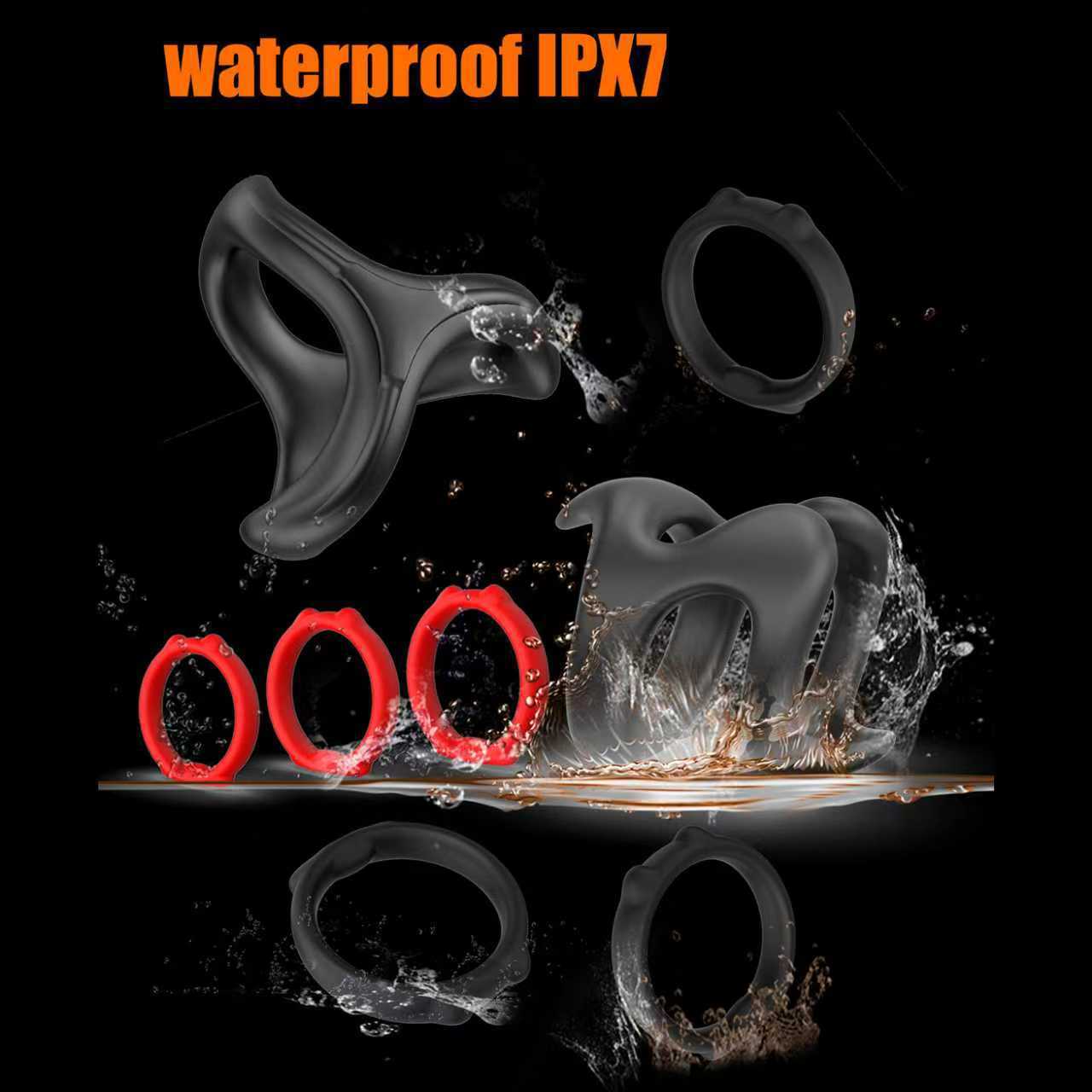 8 Sizes Silicone Penis Ring