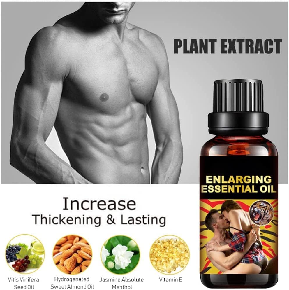 Men Longer Thicker Penis Energy Massage Essential Oil