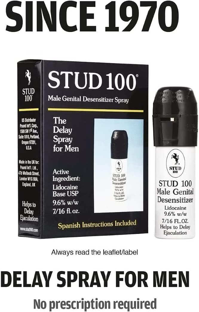 Stud 100 Male Genital Desensitizer Spray