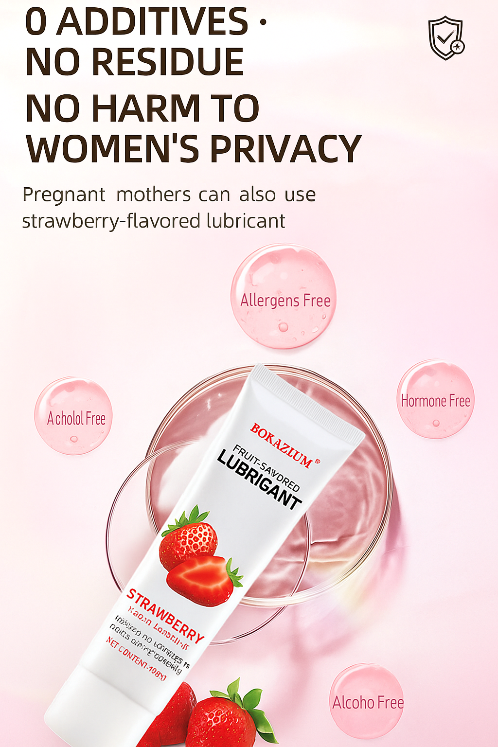 100ML Allergenic-free Fruity Lubricant