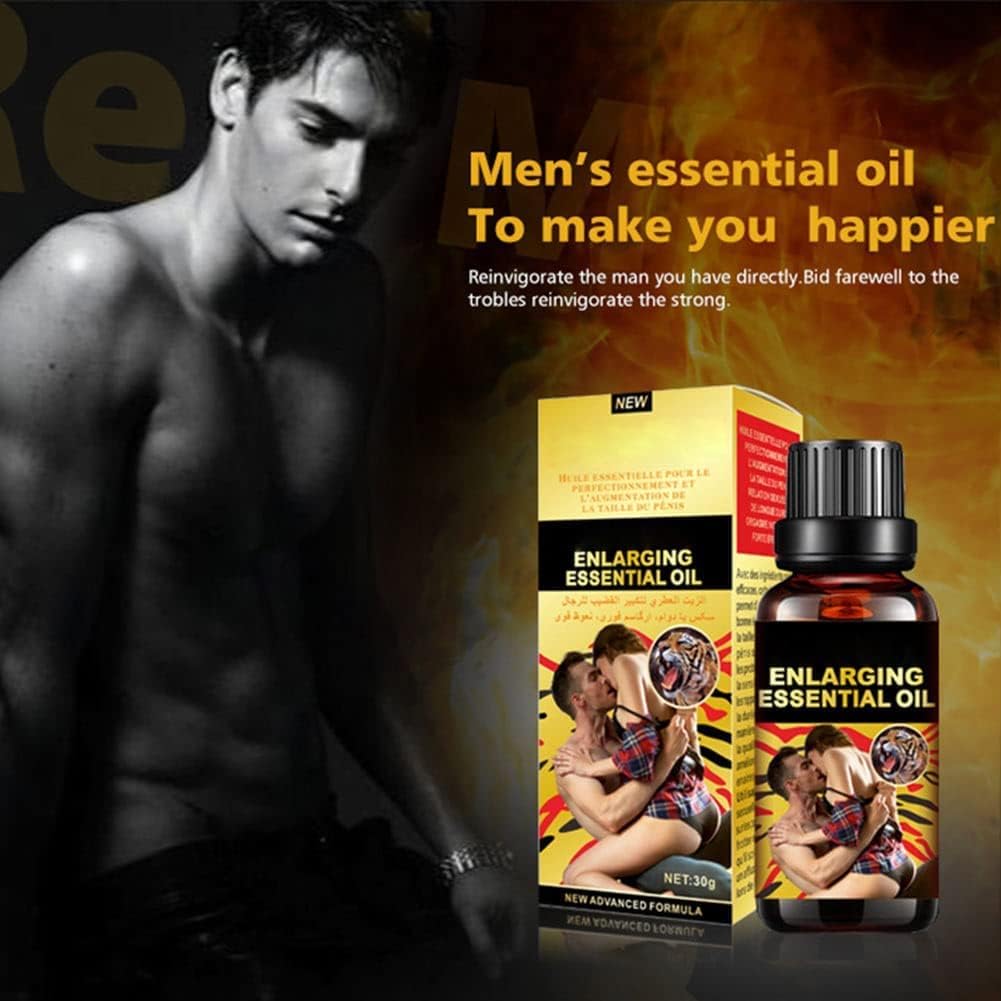Men Longer Thicker Penis Energy Massage Essential Oil