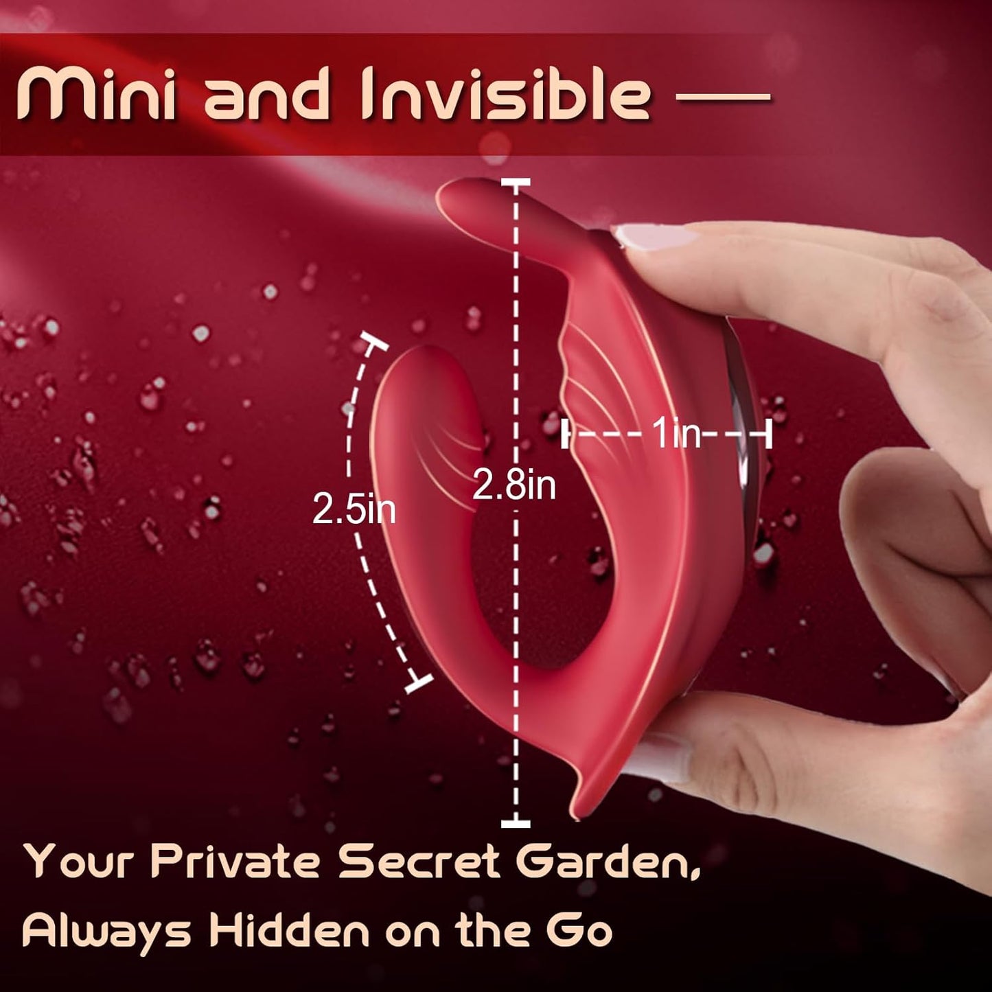 Couples Wearable Rabbit Stimulator Vibrator With  App Remote Control