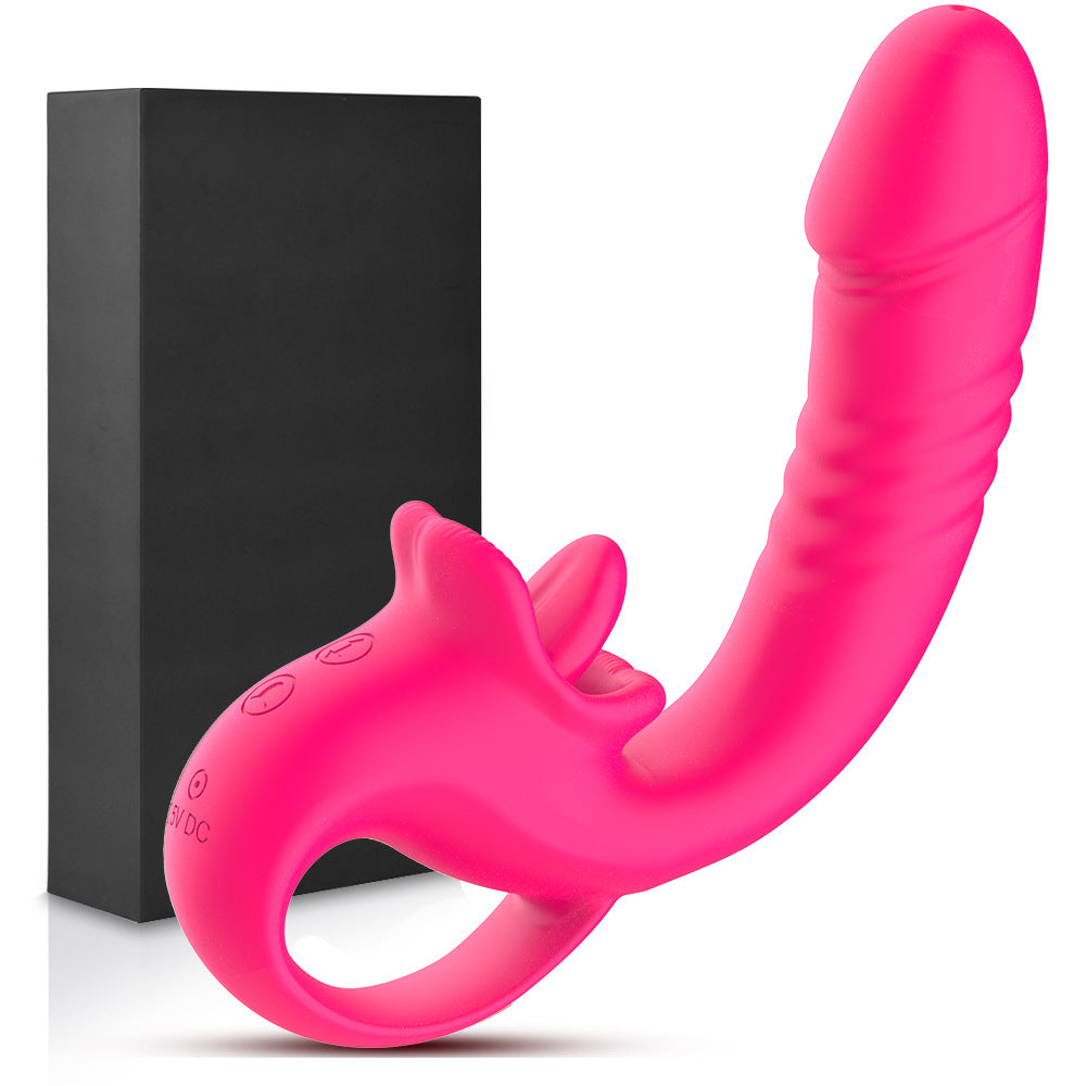 G Spot Clitoral Licking Vibrator