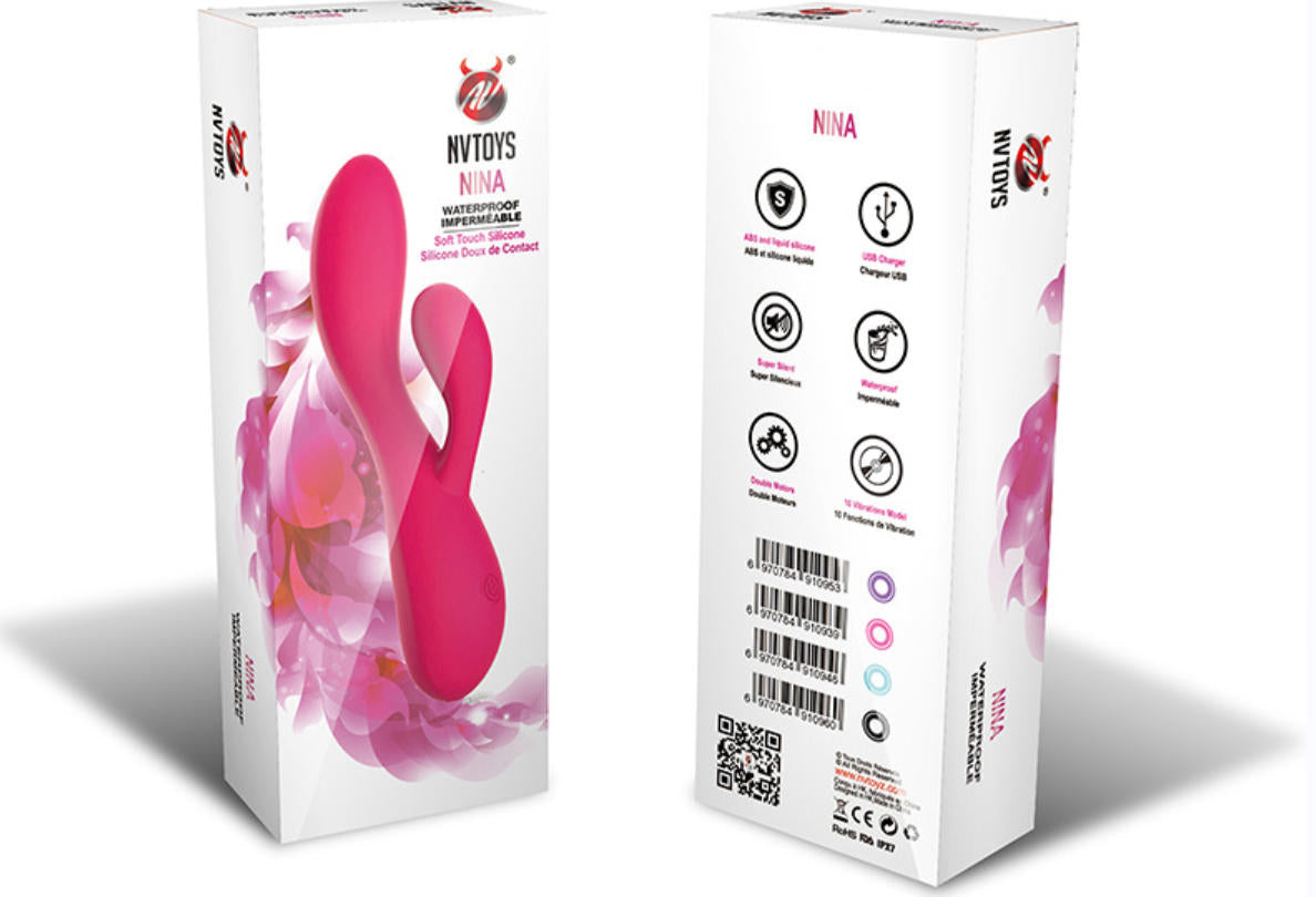 High-quality body safe silicone rabbit vibrator