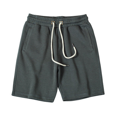 Men's simple basic drawstring shorts
