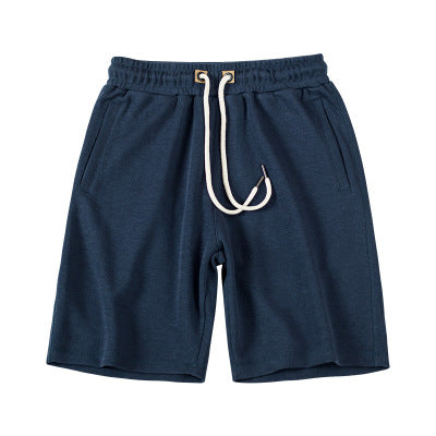 Men's simple basic drawstring shorts