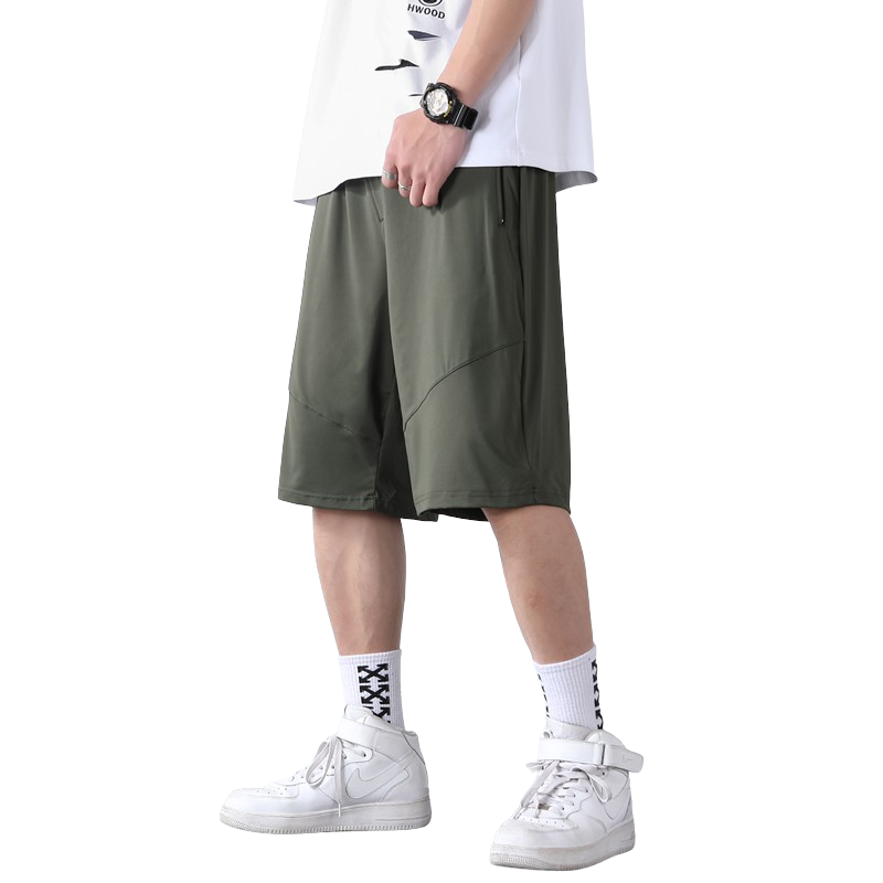 Loose Fit Elastic Shorts