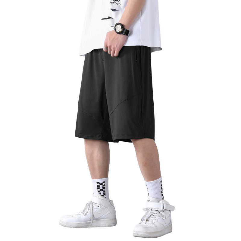 Loose Fit Elastic Shorts