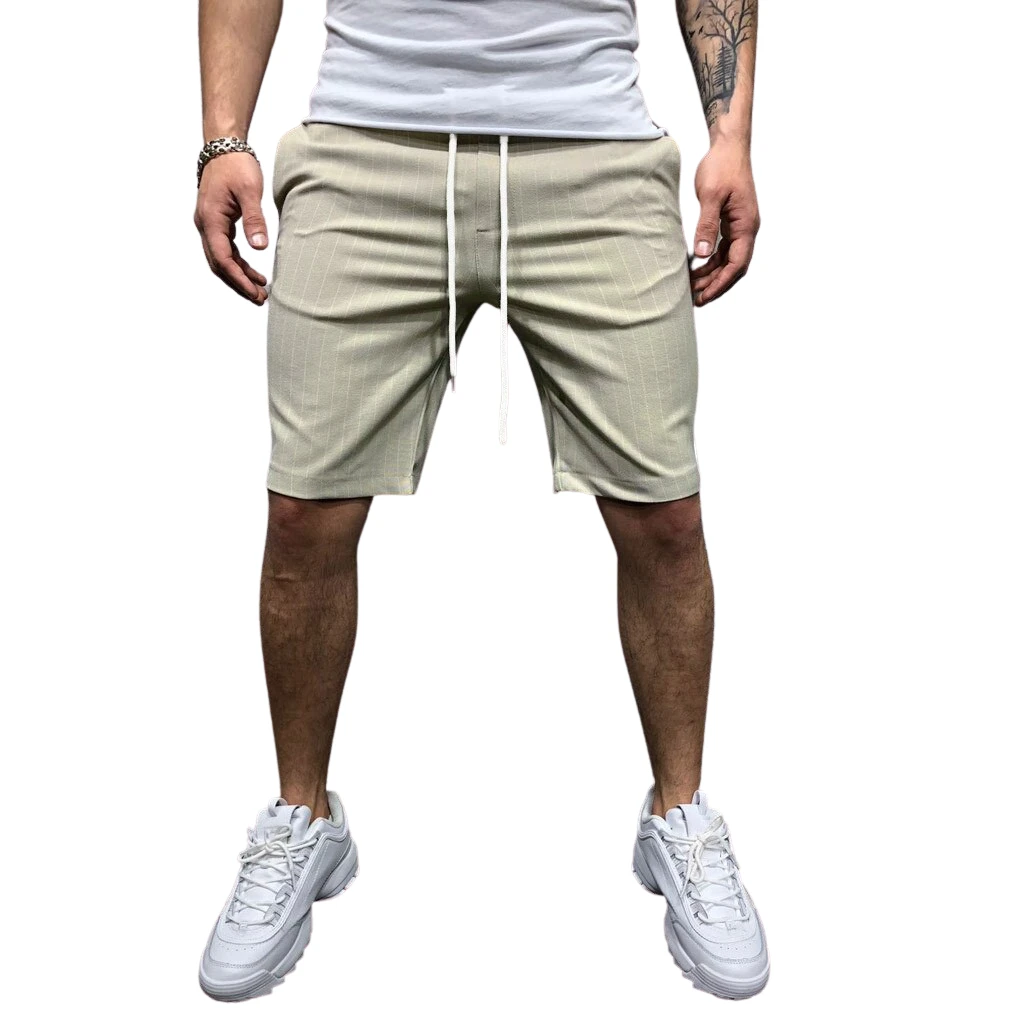 Elegant Pinstriped Shorts