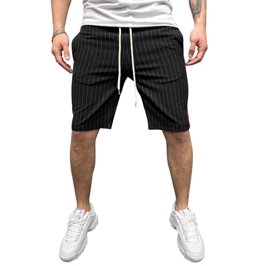 Elegant Pinstriped Shorts