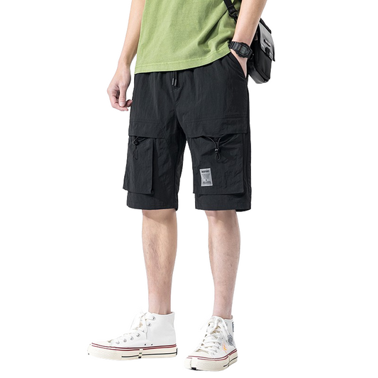 Casual Big Pockets Thin Shorts