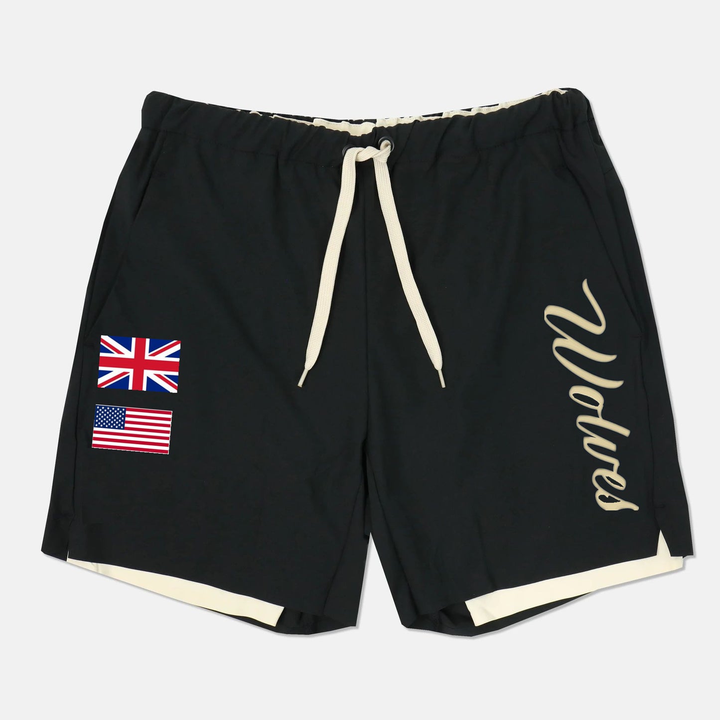 2 in 1 Compression Fitness Shorts