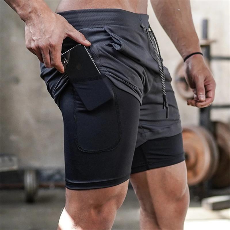 Mens 2 in 1 Gym Shorts | Buy 2 free Shipping