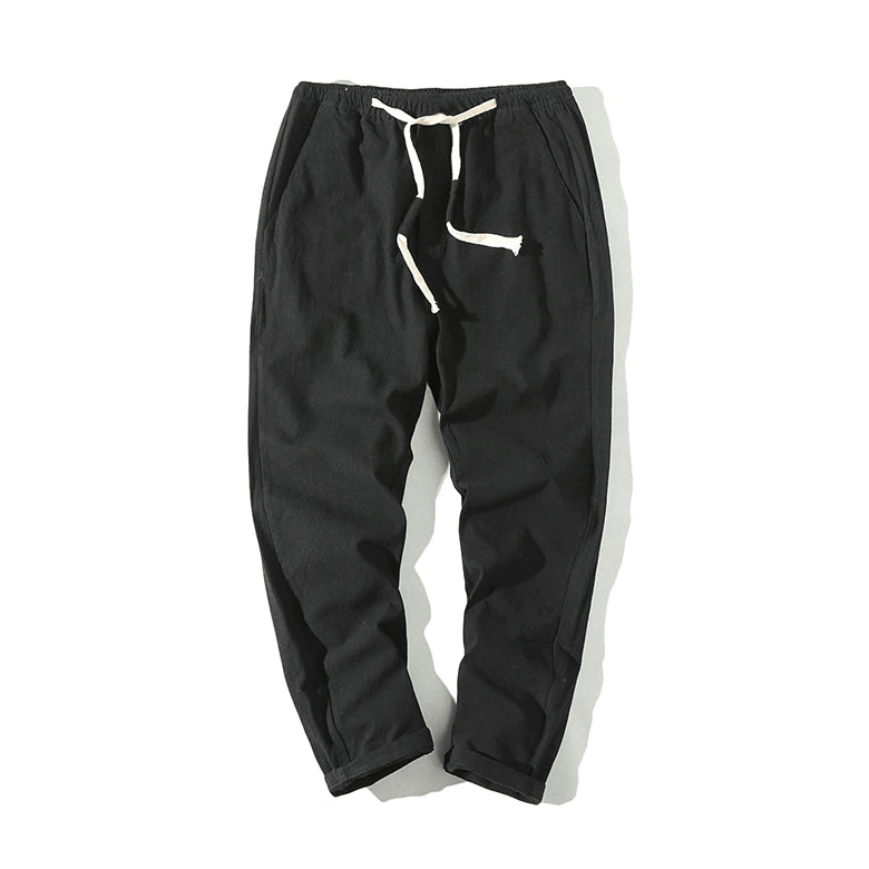 Hypest Fit Black / S BROOKLYN Linen Joggers