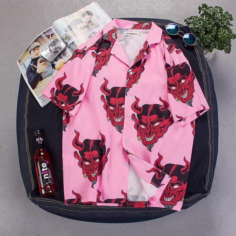 Hypest Fit DEVIL Hawaiian T-shirt