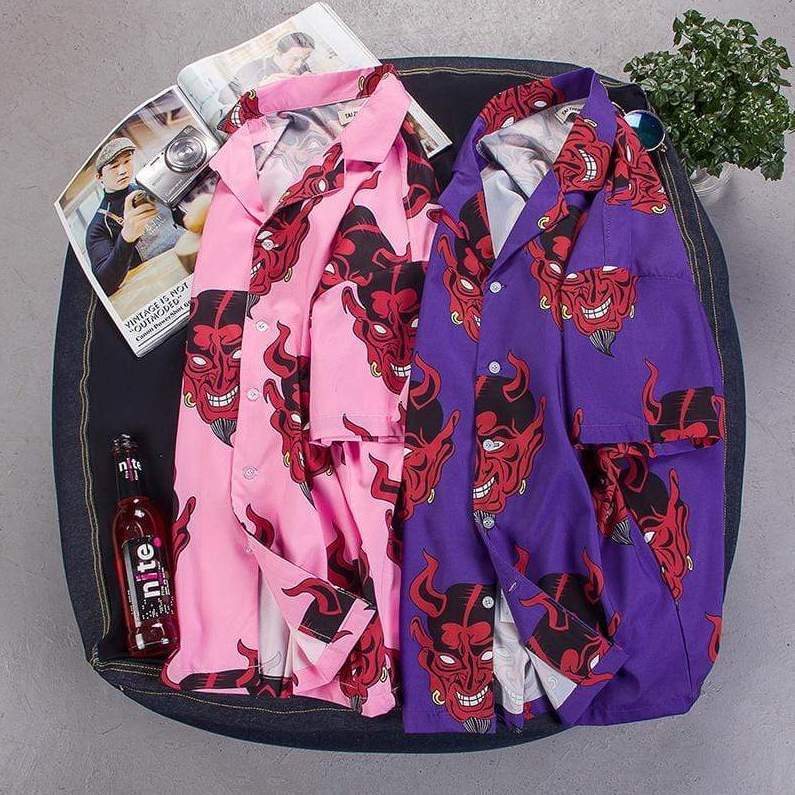 Hypest Fit DEVIL Hawaiian T-shirt