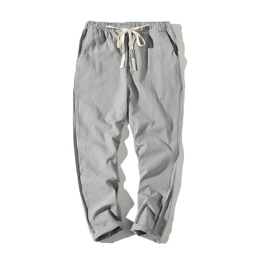 Hypest Fit Light Grey / S BROOKLYN Linen Joggers