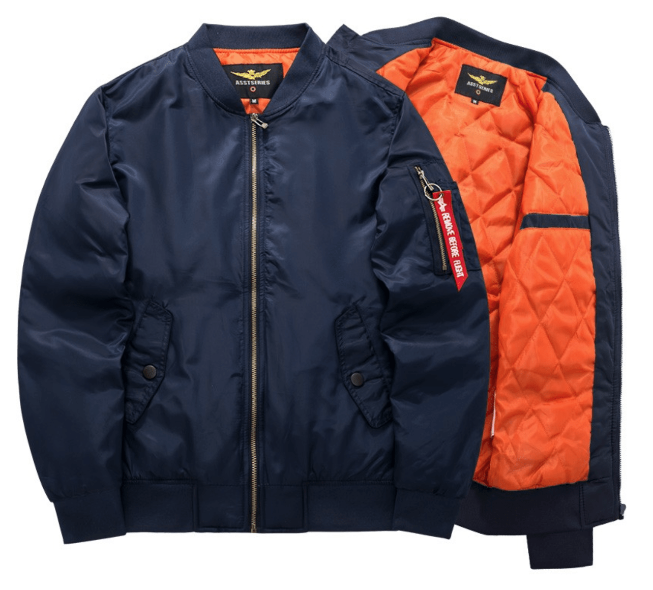 Hypest Fit outerwear Navy / S HF100 Air Hype Bomber Jacket (4 colors)