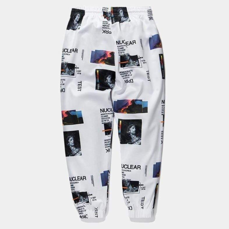Hypest Fit pants white / L NUCLEAR Joggers