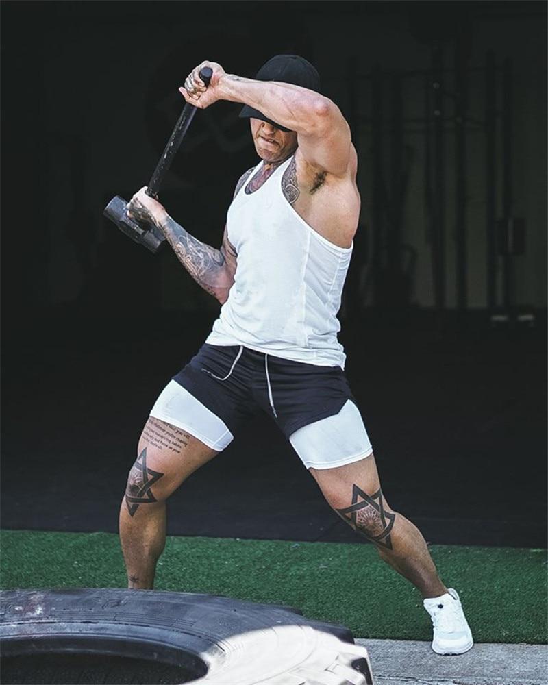 Mens 2 in 1 Gym Shorts | Buy 2 free Shipping