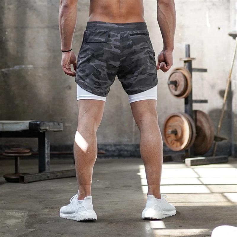 Mens 2 in 1 Gym Shorts | Buy 2 free Shipping